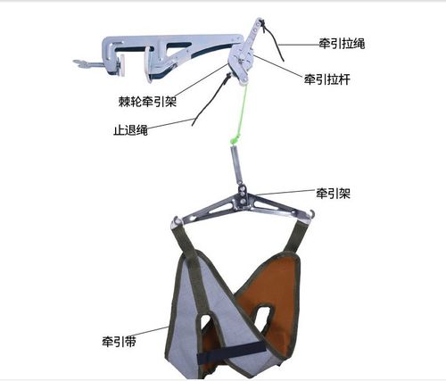 门悬式颈椎牵引架吊带颈椎牵引器架家用颈椎病拉伸器脖子疼