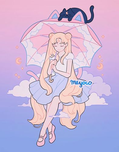 美少女战士少女系卡通手机壁纸 第二辑