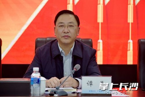 高新区管委会主任谭勇出席会议.段欣妤 摄