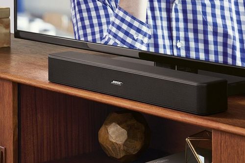 编辑点评:bosesolo5是一款造型时尚精致的电视音响,这款产品采用一体