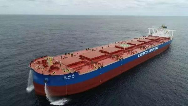 首艘以广州元素命名的全球最大型干散货船交付运营(附