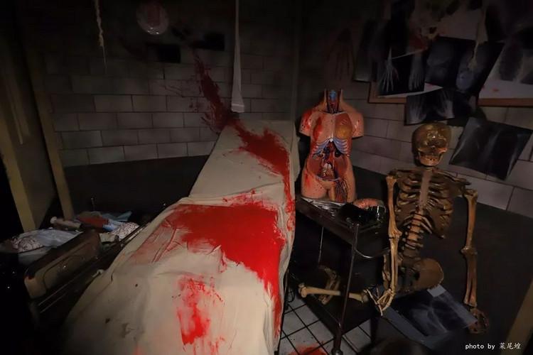 玩转海洋公园哈啰喂,玩的就是心跳和刺激  一幕幕还原了医院的停尸间
