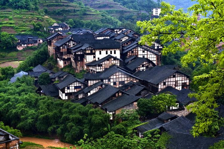 福宝古镇四川民居   图片来源于网络
