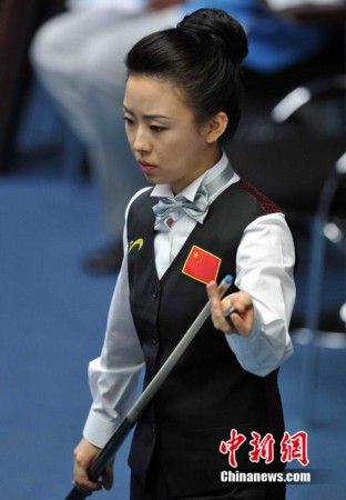 高清组图:中韩美女九球天后各领风骚