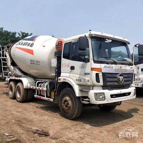 出售14方二手欧曼搅拌车 雷萨上装 后八轮 保养好