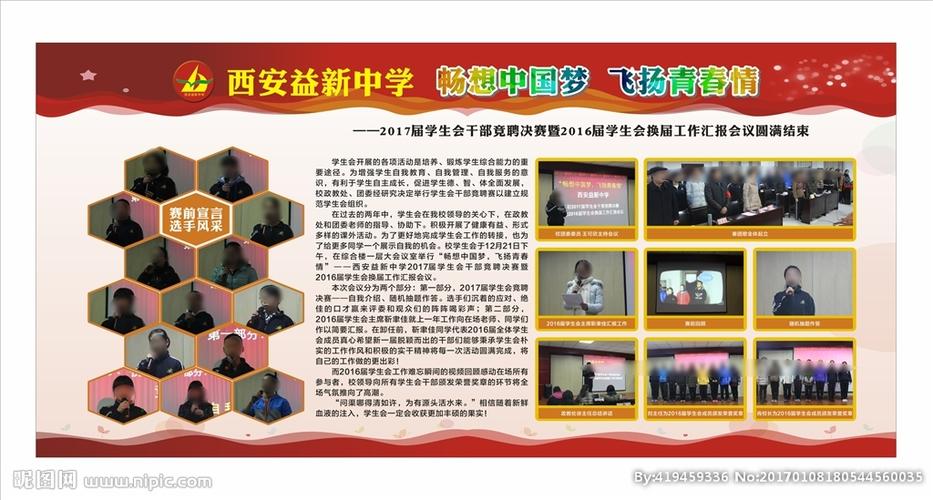 活动掠影展板图片