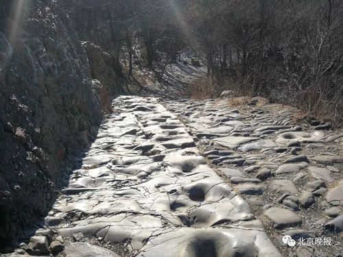 北京京西古道这处奇观,让6辆越野车给轧了