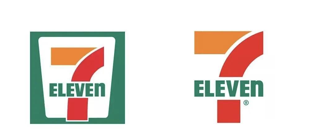 平面设计7eleven品牌视觉升级全新形象更现活力