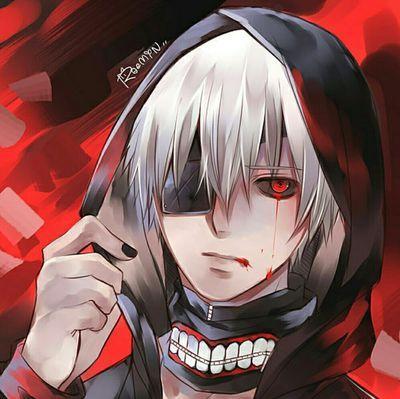 金木研黑色死神qq头像