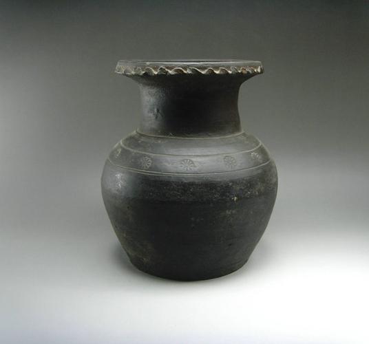 20元淘来--汉代黑陶罐子