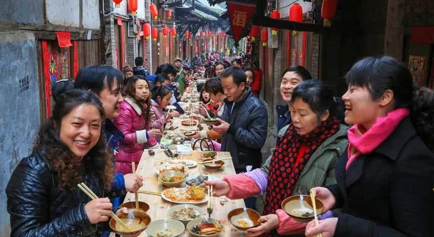 尧坝古镇,羊肉,古镇,美食节