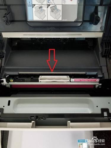 佳能lbp7010c激光打印机更换硒鼓