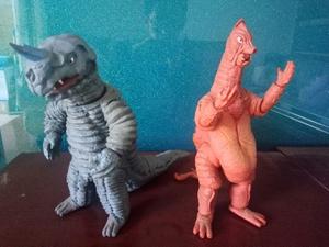 x-plus大怪兽 巴尼拉 阿勃拉斯 可单出