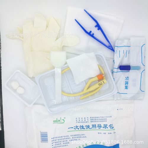 河南华林一次性使用无菌导尿包 a型 导尿管fr16导尿管