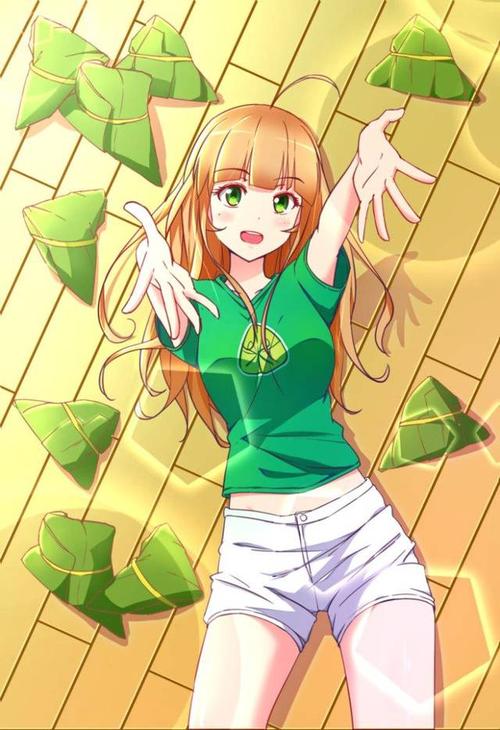 二次元粽子拟人,颜值这么高你舍得下口吗