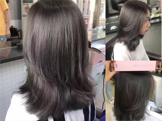 黑茶灰色头发效果图 黑茶色灰色头发需要漂吗
