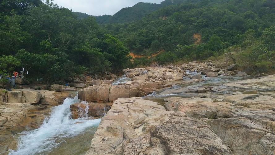 2019,7,7,台山溯溪,台电大水坑水库,十登顶之旅一天游