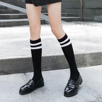 女生袜子秋天小腿袜长筒袜学生显瘦美腿袜子女韩版中筒袜春夏薄款长筒