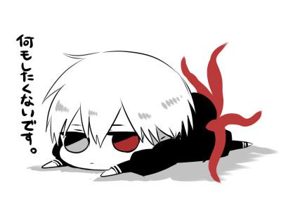 二次元#动漫#东京吃货#东京食尸鬼#东京喰种#金木研#q版