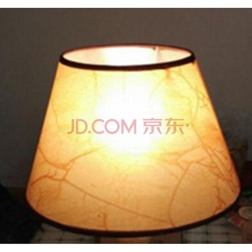 灯具配件灯罩酒店宾馆床头灯壁灯罩落地灯灯罩台灯仿羊皮灯罩e27 仿