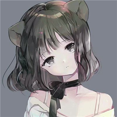 微信唯美软萌动漫二次元女生头像