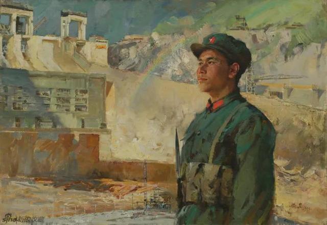 50年代初参军,1963年入中央美术学院进修油画,1965年毕业于中央美术