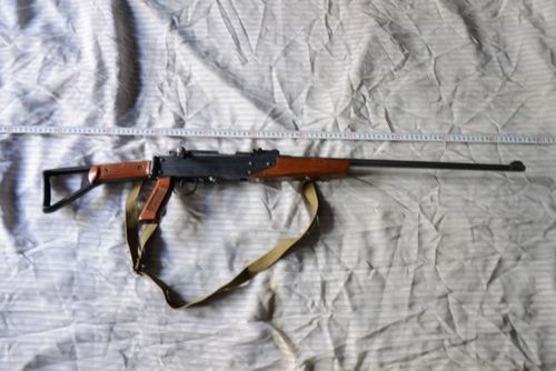 绥棱林区公安分局再破一起涉枪案件,收缴制式小口径步枪1支