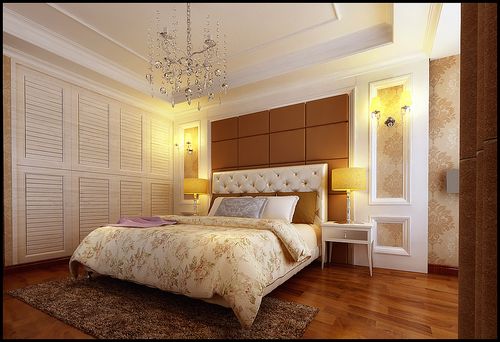 豪威大厦·健达花苑138平现代奢华欧式风格装修设计效果图