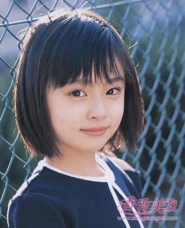 小孩短发留长发有什么发型图片 10岁小女孩长发发型