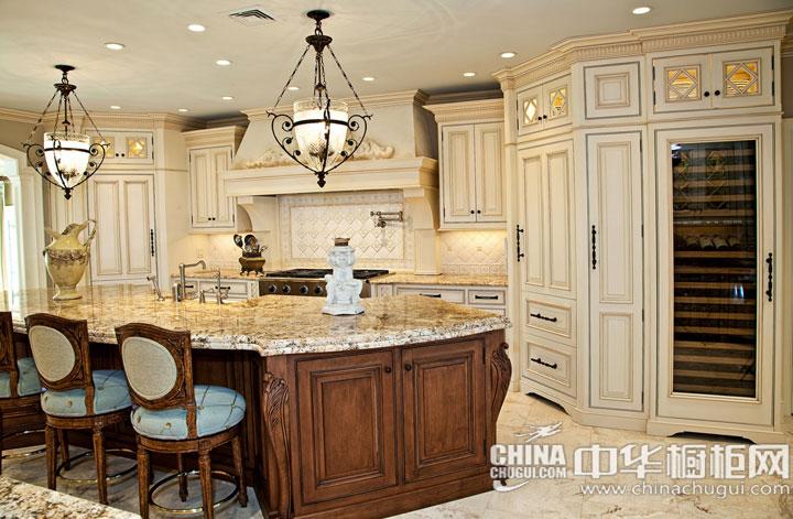 华丽欧式橱柜效果图片橱柜中的女神风范