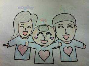 画全家福简笔画画全家福简笔画6个人