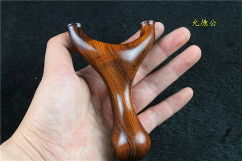 弹弓红木鲨鱼老挝红酸枝手工经典款式送礼实战飞镖