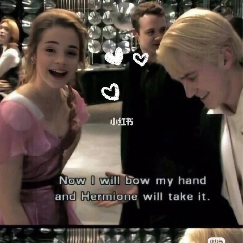 赫敏和马尔福好甜蜜啊!