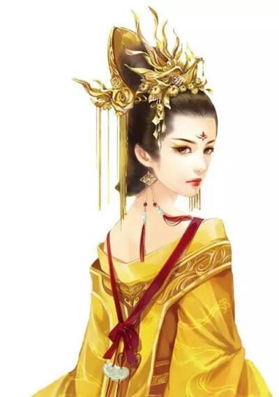 古风动漫皇后头像