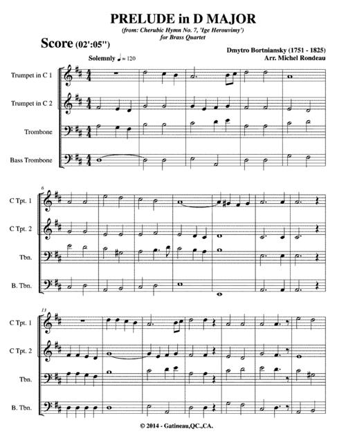 cherubic hymn no.7 (bortniansky, dmytro)