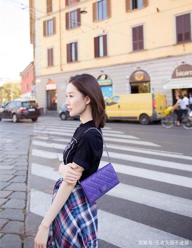 美少女舒畅 米兰时髦街拍