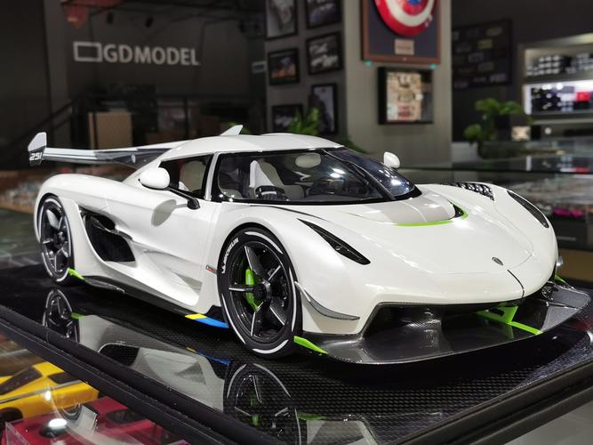 高德模型frontiart柯尼塞格jesko白色汽车模型现货车模