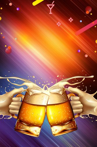 酒吧促销海报背景素材