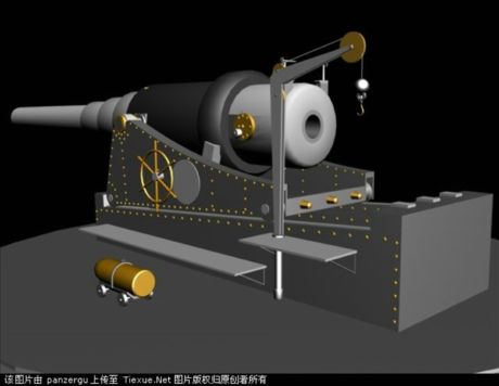 定远号的克虏伯305毫米火炮怎么装弹