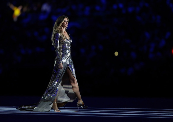 奥运最惊艳女神吉赛尔:是超模也是两个孩子的妈(组图)