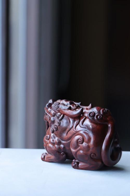 海南黄花梨丨貔貅