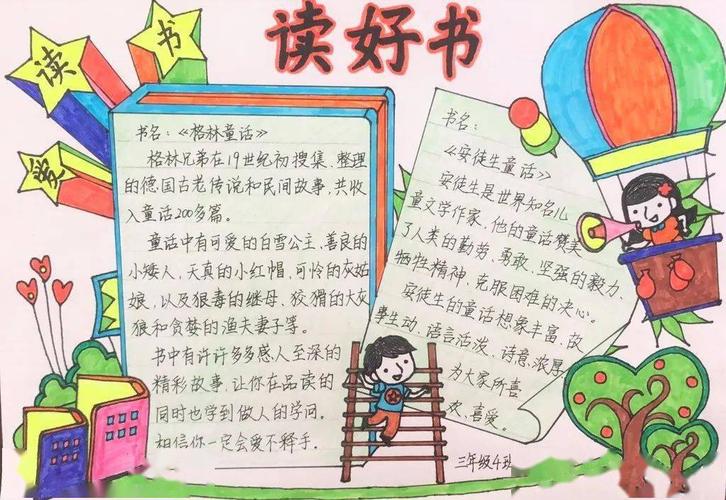 读一本好书,制一份小报,这份假期阅读手抄报请收好!