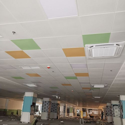 集成吊顶600*600铝扣板 厨卫吊顶300*300白色扣板 工程吊顶铝扣板批发