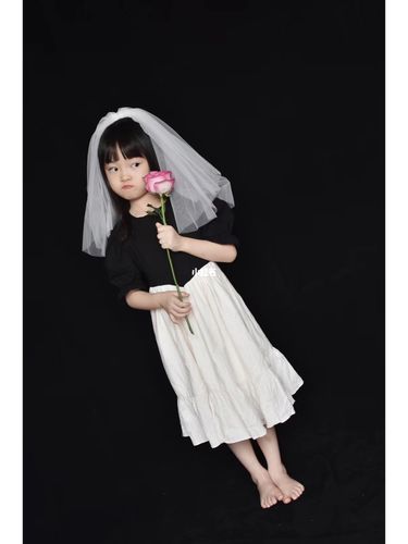 9699特别的亲子照 头纱照_头纱_亲子照_新娘_头纱