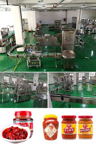 自动化辣椒酱灌装机-辣椒酱灌装流水线