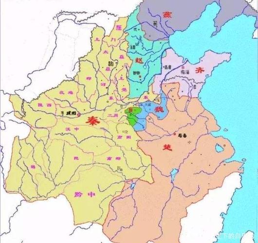 战国后期形势,图片来源于网络