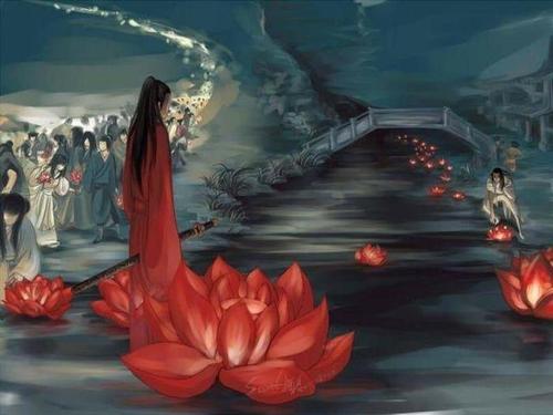 轻小说 小说杂谈 彼岸花,开彼岸,只见花,不见叶 孟婆拍拍她的肩膀,说