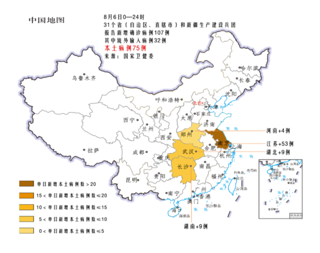 中高风险地区汇总