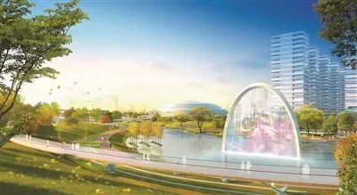 塘工程效果图滨江区沿江景观提升改造效果图三江汇绿心公园效果图湘湖