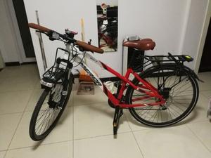 美利达野狼旅行自行车